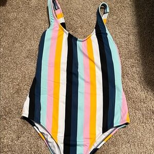 Colorful Striped Woman’s  Swimsuit
